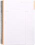 Rhodia Wirebound Meeting Book, A4+, Pre-Printed - Black