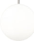 ML 25501-BN 12" 1-Light Lighting Kairo Wide Pendant - Brushed Nickel
