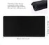 Extra Large Gaming Mouse Pads/Extended Protective Office Desk Mouse Mat Non-Slip Professional Precision Tracking Surface (23.6" x 11.8") for PC Computer Laptop(60x30 Black001) by YEBMoo