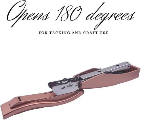 Rose Gold Stapler, 30 Sheet Capacity