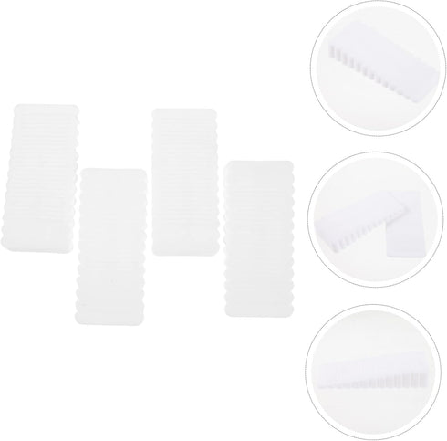 Artibetter 4pcs Wobble Stopper Wedges, Toilet Shims for Leveling Furniture Home Improvement