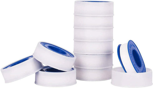 20 Rolls Plumbers Teflon Thread Seal Tape, 1/2" X 520" for Pipe Fitting AIR Gas Lines