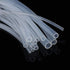 8mm 8mm 11mm 10Feet ID Silicone Tubing, Food Grade ID x OD Length Clear Tube High Temp Pure Silicon Hoses for Home