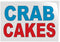 Fastasticdeals Decal Stickers Multiple Sizes Crab Cakes Blue Red Food Bar Restaurant Truck