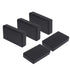 Zulkit 5Pcs Project Boxes, ABS Plastic Electrical Project Case, Power Junction Box, Black 2.76 x 1.65 x 0.71 inch
