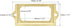 uxcell Metal Label Holders, 70x33mm 10pcs File Name Card Tag Label Holder Frame for Office Library Drawer Cabinet Shelves, Gold Tone