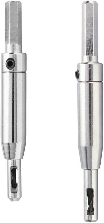 General Tools 290ST 2-Piece Self Centering Hinge Drill Bit Set, Metal, 7/64 , 9/64