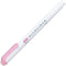 Zebra Mildliner B-WKT7-MP Highlighter, Pink, 10 Pieces