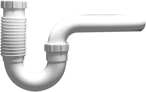 PF WaterWorks FlexTRAP Expandable P-Trap, Universal (1-1/2-Inch or 1-1/4-Inch x 1-1/2-Inch); PF0704