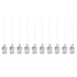 10pcs 28Gauge Stainless Steel Dispensing Needles, 1 1/2" All Metal Glue Needle Tube Blunt Tips