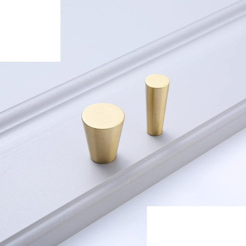 PILYON 4 20 28 10mm Furniture Knob Pcs Brass Handle Handles for Home Improvement/Drawer/Cabinet/Bedside Table Handle, *