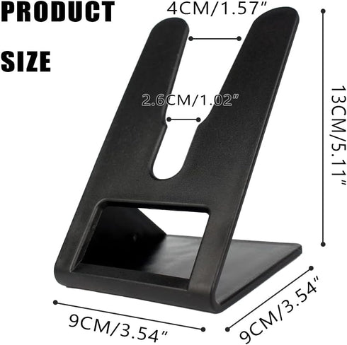 DDRAUY Barcode Scanner Holder, Universal Barcode Scanning Bar-Code Reader Cradle Holder Wall Mount Fit with Hardware