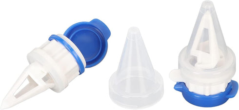 Focket Box Drinks Pourer, Ergonomic Design 2 Pack Milk Carton Spout Pourer