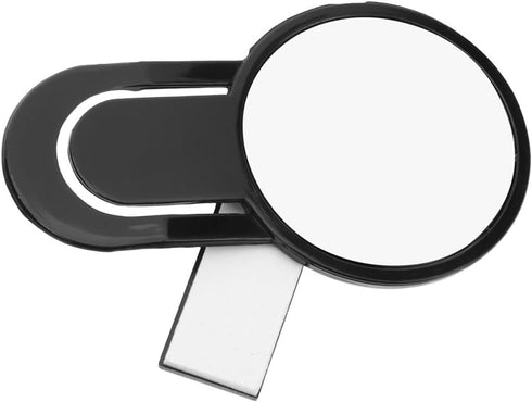 3.54 1.96 Inch Cubicle Rear View Mirror for Office Desk - Lightweight Clip-on Monitor Mirror to See Behind You Reduce