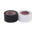 Color Guard Tape 4 Pack, PVC Electrical Glue Tape, 66 Feet, 0.7 Inch Black and White Insulation Tape