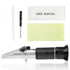 LABO Technology 0-40% Brix/0-25% LABO Brix Refractometer with ATC, Dual Scale Alcohol, Handheld Refractometer
