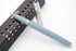czxwyst 2019 New Version 601 Steel Cap Vacumatic Double Bead Fountain Pen (Lake Blue with Ink Window)