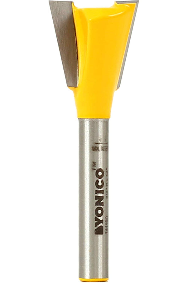 YONICO Dovetail Router Bits 14 Degree X 3/4-Inch with 1/4-Inch Shank 14116q