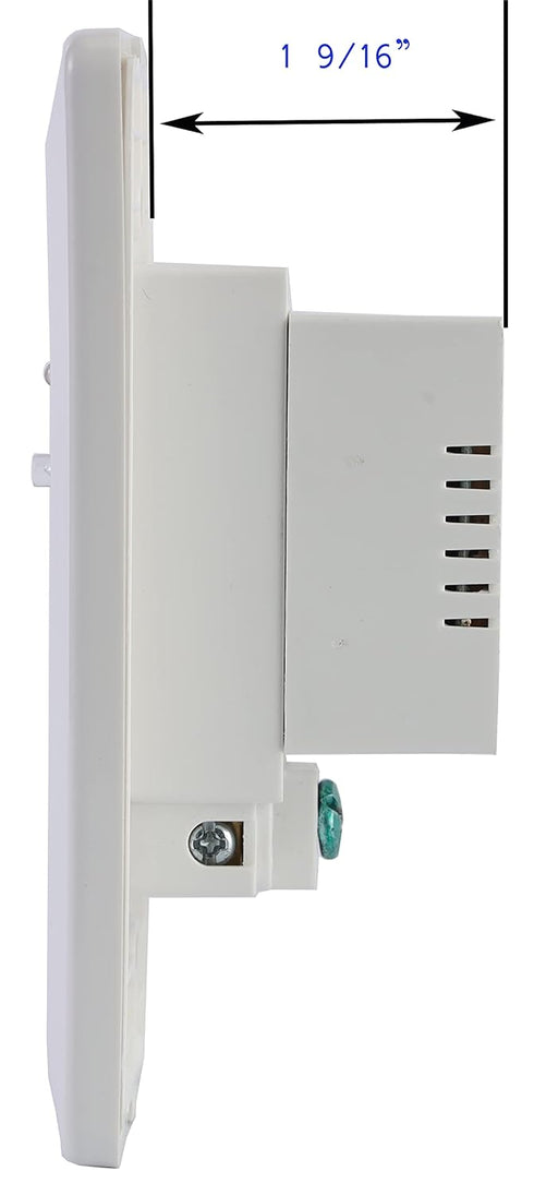 EG-U205 High Speed Dual USB Charger, 4.2A with 15A Tamper Resistant Wall Receptacle, 2 Outlets, White