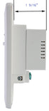 EG-U205 High Speed Dual USB Charger, 4.2A with 15A Tamper Resistant Wall Receptacle, 2 Outlets, White