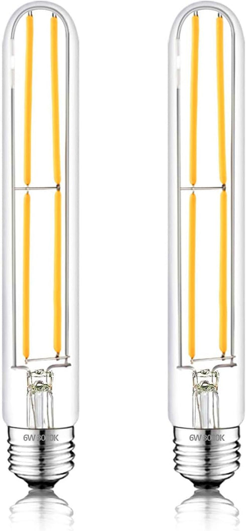 7.3 Inch 3000K Warm White Edison Bulbs Equal 80 Watt, 800LM E26
