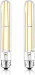 7.3 Inch 3000K Warm White Edison Bulbs Equal 80 Watt, 800LM E26