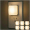 Lights by Night Mini Square LED Night Light, Plug in, Dusk to