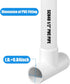 24 Pack 3 Way 1/2" Tee PVC Fittings, Heavy Duty PVC Pipe Fitting PVC Furniture Grade Fitting Connector for Water Supplies Build PVC Furniture DIY Garden Shelf Greenhouse by EPHECH