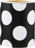 Ciieeo Work Desk Decor, 5M Black and White Dot Bulletin Board Borders for Wall Art Decor