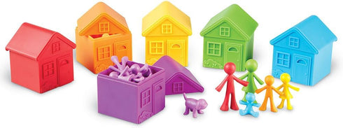 Counting Learning Resources All About Me Sorting Neighborhood - Montessori Preschool Activities, Social Emotional