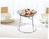 2pcs Cabilock Stainless Steel Seafood Display Rack Buffet Serving Tray Stand for Oysters Shrimp and Crab Compact Food