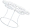 Uonlytech European Style White Ice Cream Cone Display Rack Metal Crispy Cone