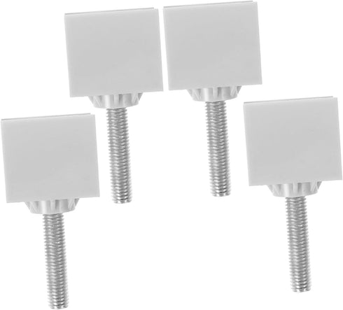 Zerodeko 4pcs Frame Under Shelf Connector Clamps for Office Furniture Easy Installation
