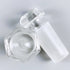 Hex Head Hollow Glass Stopper, 24/40 Size Flask Stopper for Laboratory Use (5 Pcs)