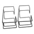 2sets 2pcs*2 ULTECHNOVO Stylish Wall-Mounted Glove Dispenser Holder for Tissue Boxes for Kitchen Workplace
