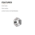 DTGN 3/16-24(UNC) 20Pack 304 Hex Nuts - - Good for Home Garage Repair - Stainless Steel Hexagonal Nuts - Silver Tone
