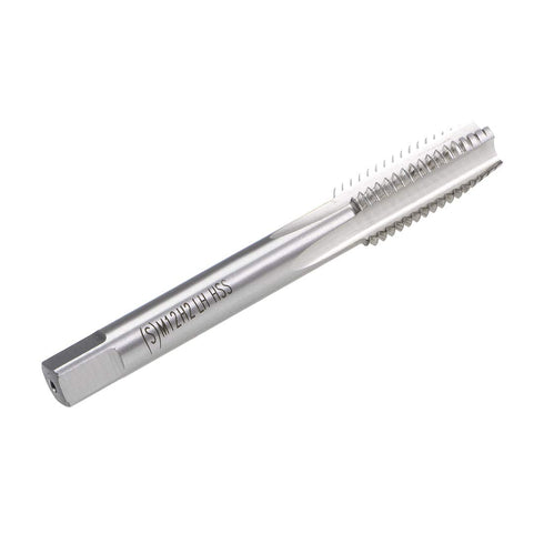 uxcell Metric Machine Tap Left Hand M12 Thread 1.75 Pitch H2, 4 Flutes High Speed Steel