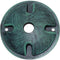 Nuvo Lighting SF76/667 One Light Outdoor Security Flood Mounting Plate, Durable Die Cast Aluminum, Antique Verdi