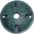 Nuvo Lighting SF76/667 One Light Outdoor Security Flood Mounting Plate, Durable Die Cast Aluminum, Antique Verdi