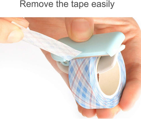 Washi Tape Cutter Set of 3 - Mini Tape Dispenser, Portable Handy Masking Tape Cutting Tool for Home Office