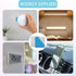 ZYMJBB 50pcs 1.18 1.18 Self-Adhesive Metal Plates for Magnetic Mounts, X in Square Stainless Steel Strips with Strong