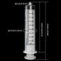 DEPEPE 2pcs 100ml Large Plastic Syringe with 2pcs 47in Handy Plastic Tubing and Luer Connections for Scientific Labs, Measuring, Watering, Refilling, Filtration, Feeding