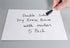 Dry Erase White Board, 5-Pack Personal Lapboard for Kids - White Lapboard for Individual Use and School Supplies