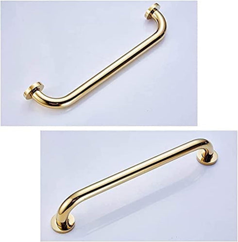 ALDEPO 47Cm) Grab Bars Brass Handicap for Shower, Anti-Slip Safety Support Rails for Bathtub Wall Mount Assist Handrail