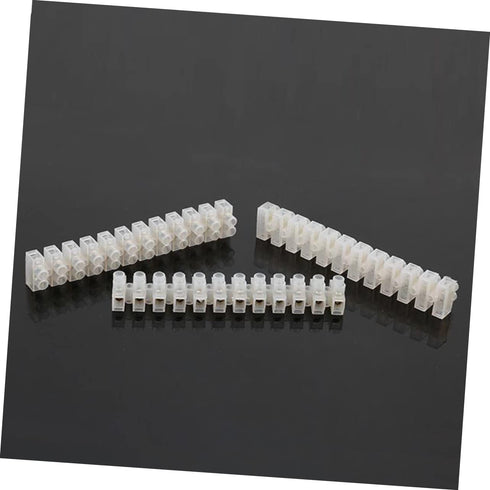 12 10a Terminal Strip Block Position High-Tough Plastic Connector Replacement Brass Firmware Fire-Resistant