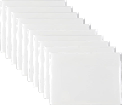 Transparent Sticky Notes Pad, 3x4 Inch, Clear Sticky Notes for Message Reminder, 10 Packs 500 Sheets