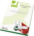 Q-Connect Multipurpose Copier Labels 70x37mm 24 Per Sheet White (2400 Pack) KF01133