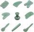 AMAZWI Set 1) Gua sha Scraper Board Natural Jade Guasha Stone Board Facial Eye Guasha Plate Jade Face Massager Scraper