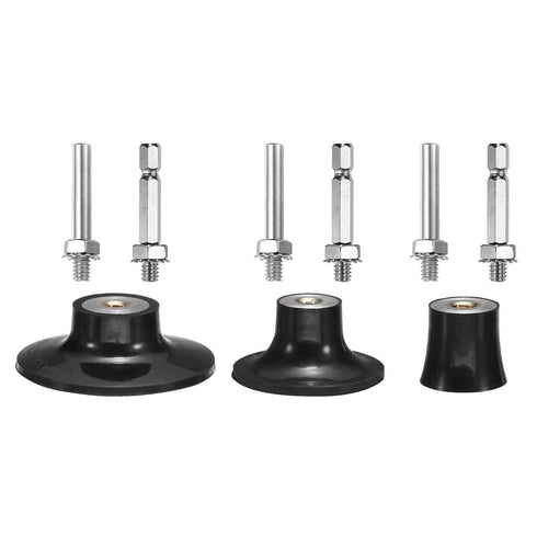 HARFINGTON 3 Pack 1" 1.8" 2.7" Disc Pad Holder Quick Change Disc
