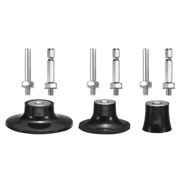 HARFINGTON 3 Pack 1" 1.8" 2.7" Disc Pad Holder Quick Change Disc